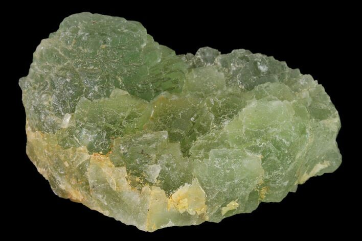 Stepped, Green Fluorite Formation - Fluorescent #136872